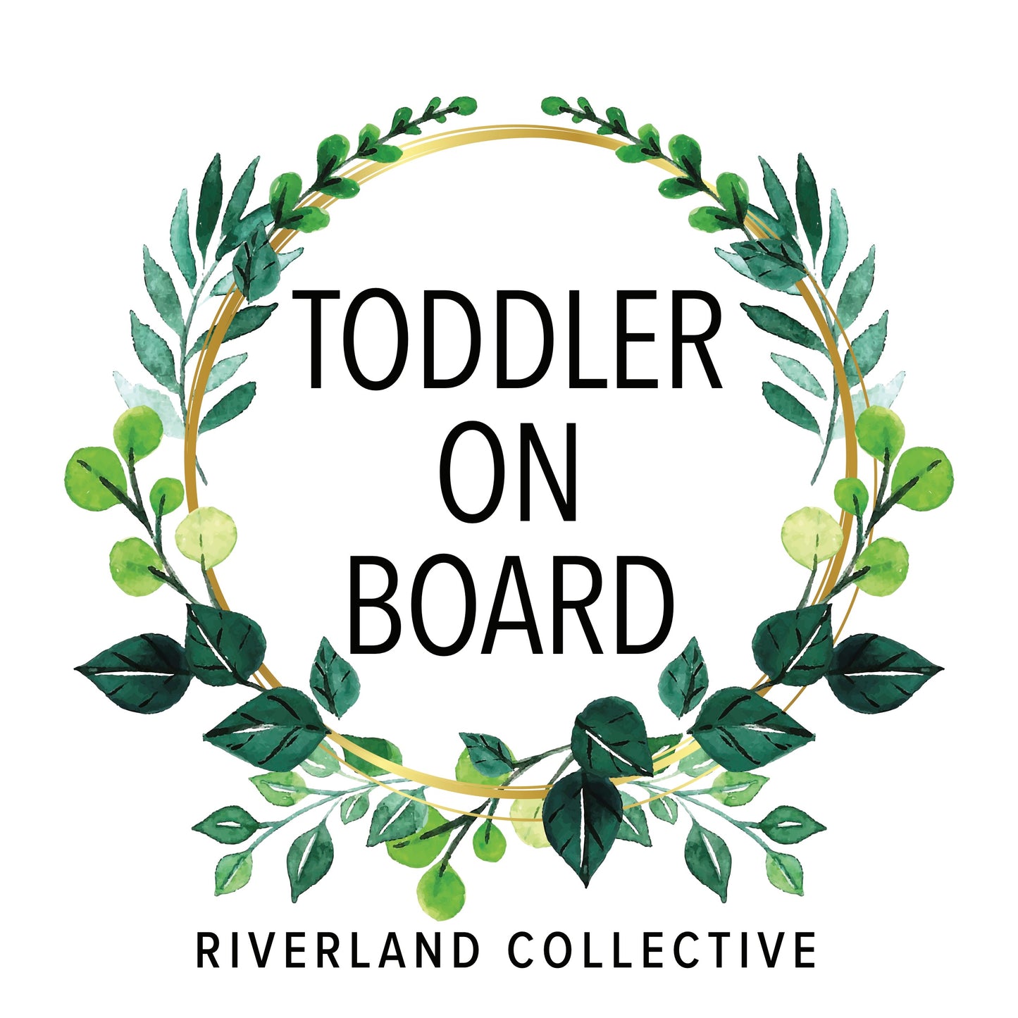 Forest Foliage - Toddler on Board