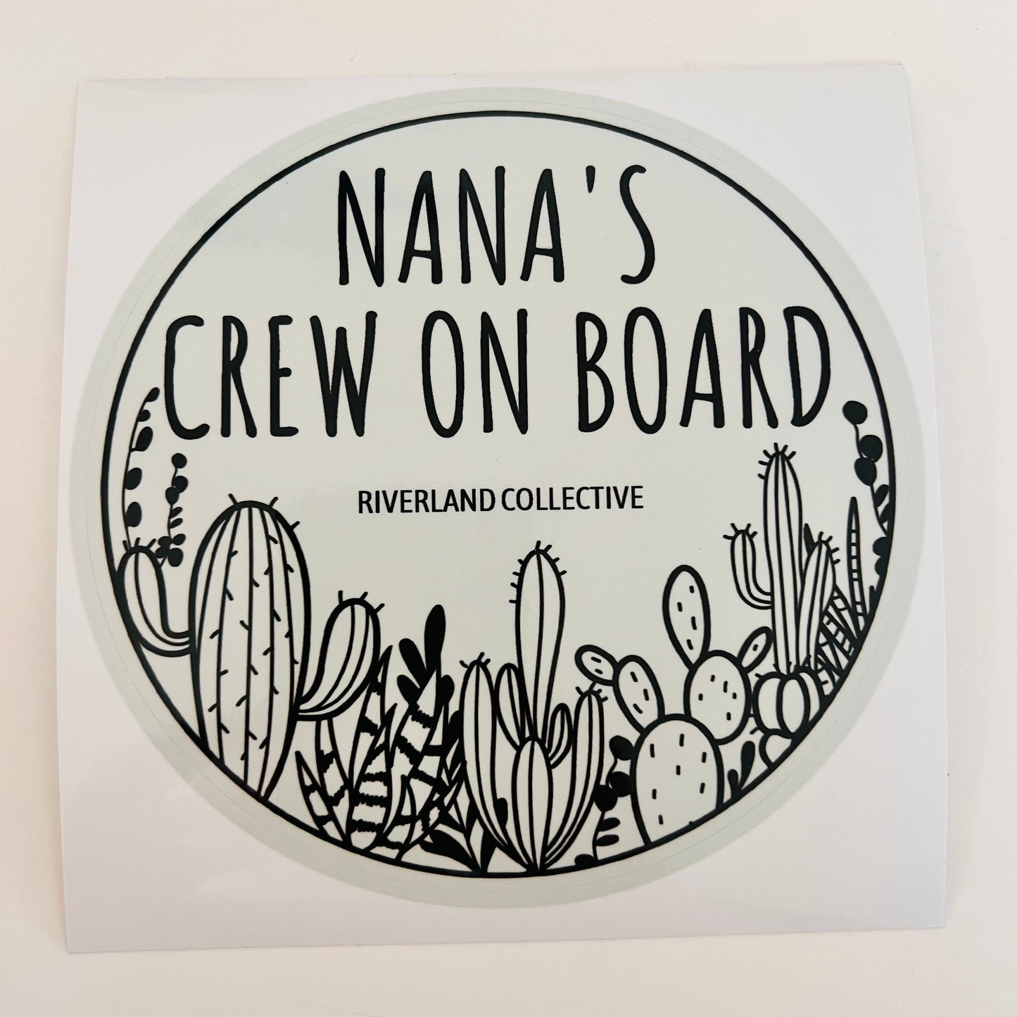 Cactus - Nana's Crew on Board