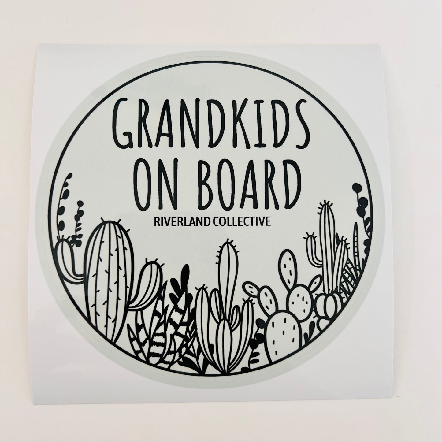 Cactus - Grandkids on Board