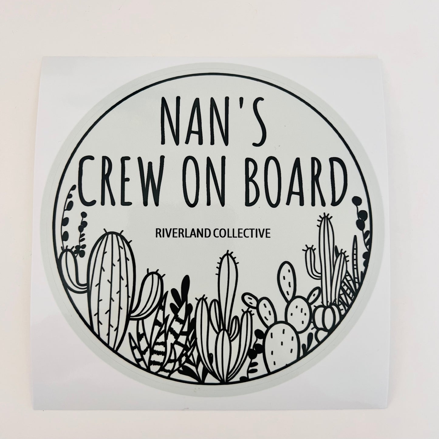 Cactus - Nan's Crew on Board