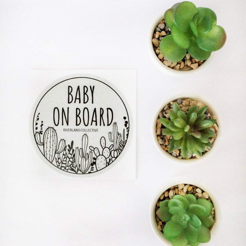 Cactus - Baby on Board