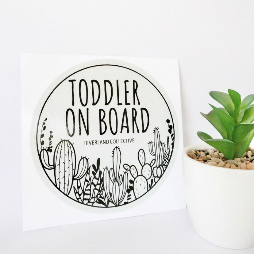 Cactus - Toddler on Board